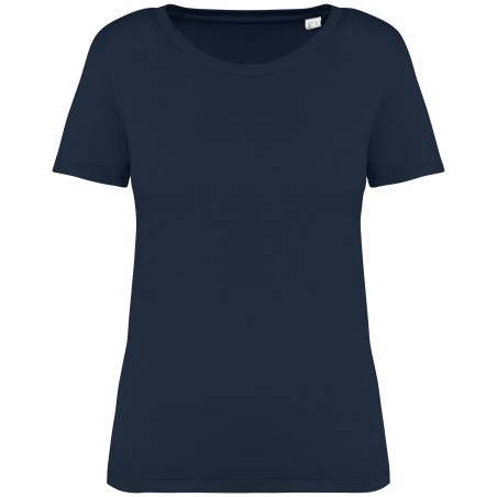 Eco-friendly ladies’ washed effect t-shirt