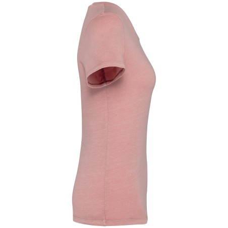 Eco-friendly ladies’ washed effect t-shirt