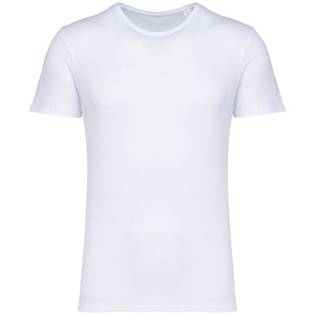 Eco-friendly unisex washed effect t-shirt