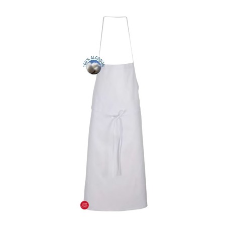 DELANTAL CON PETO LARGO