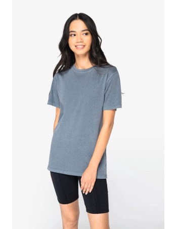 Eco-friendly ladies\\\' washed effect t-shirt