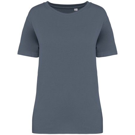 Eco-friendly ladies\\\' washed effect t-shirt
