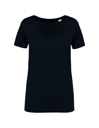 Camiseta ecorresponsable slub mujer 2