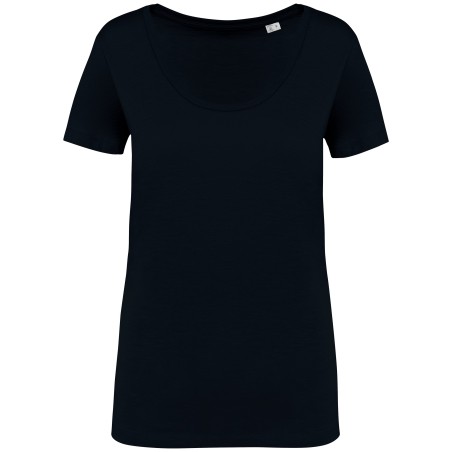 Eco-friendly ladies’ slub t-shirt