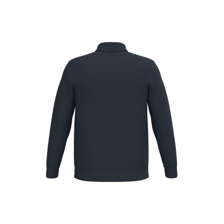 Eco-friendly men\\\'s knitted long sleeve polo shirt