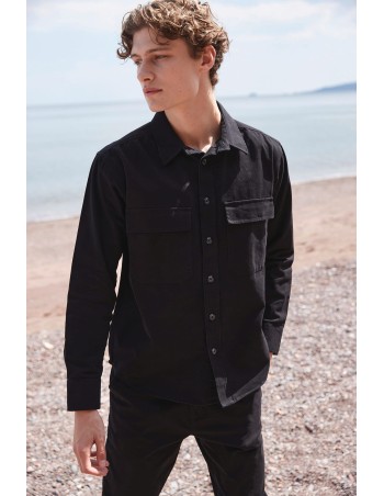 Drill overshirt