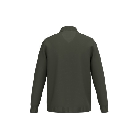 Men\\\'s jumper with polo collar