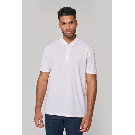 Polo de deporte 1/4 cremallera hombre