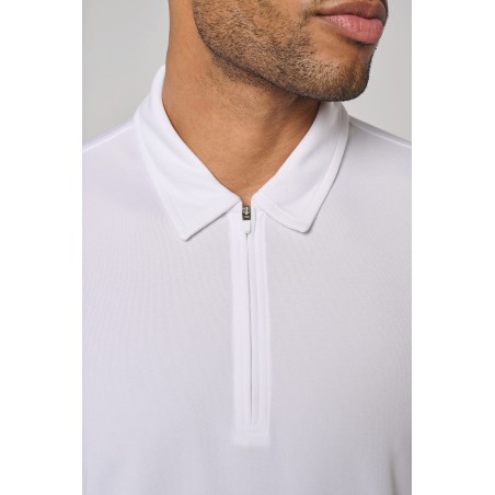Polo de deporte 1/4 cremallera hombre