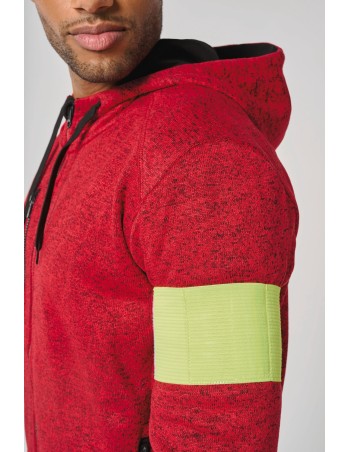 Elastic armband with label holder