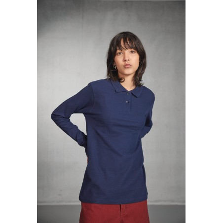 ID.001 Polo manga larga mujer