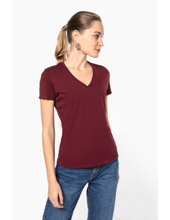 Camiseta BIO150 IC cuello de pico mujer