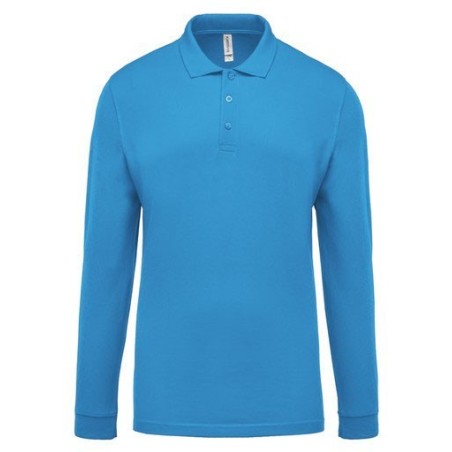 POLO DE TRABAJO HOMBRE MANGA LARGA AJUSTADO