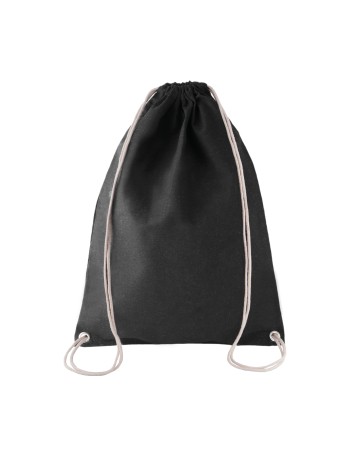 Mochila de algodón con cordones 2