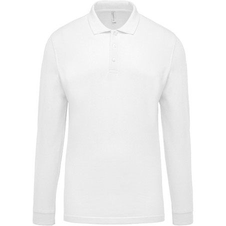 POLO DE TRABAJO HOMBRE MANGA LARGA AJUSTADO