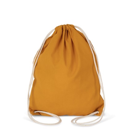 Cotton drawstring backpack