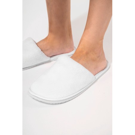Unisex terry slippers