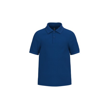 Kids\\\' short-sleeved polo shirt