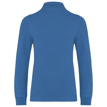 Kids\\\' long-sleeved polo shirt