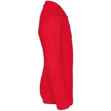 Kids\\\' long-sleeved polo shirt