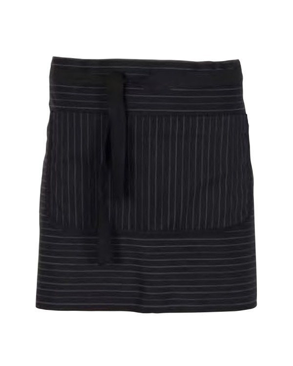 DELANTAL CORTO bolsillo listas diplomatic