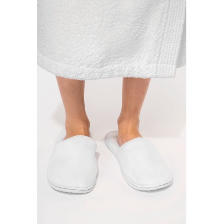 Unisex terry slippers
