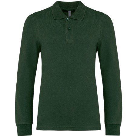 Polo manga larga infantil