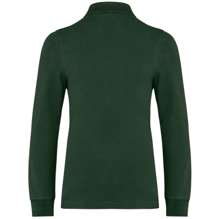 Kids\\\' long-sleeved polo shirt