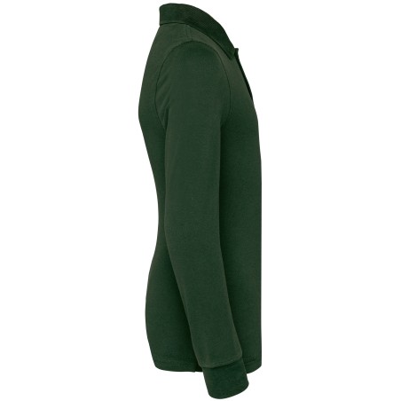 Kids\\\' long-sleeved polo shirt