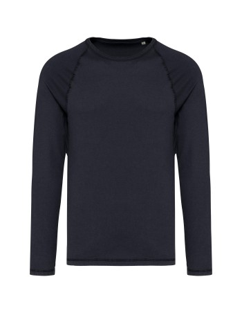 Eco-friendly men’s long sleeve raglan t-shirt 2
