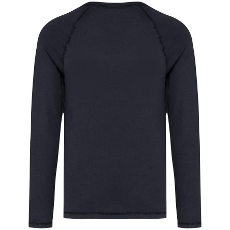 Camiseta ecorresponsable manga larga raglan hombre