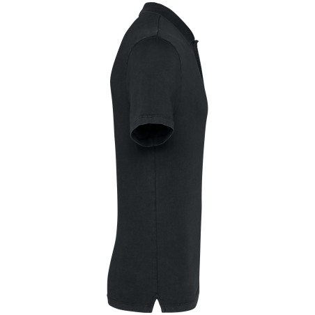 Polo ecorresponsable efecto lavado de punto jersey hombre