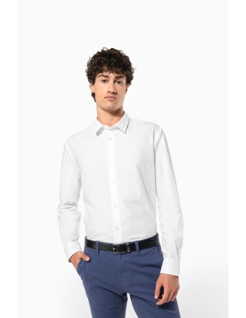 Men Long-Sleeved easy care Shirt without pocket