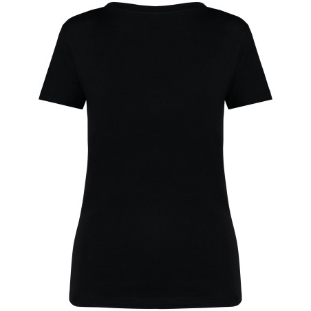 Eco-friendly ladies’ V-neck t-shirt
