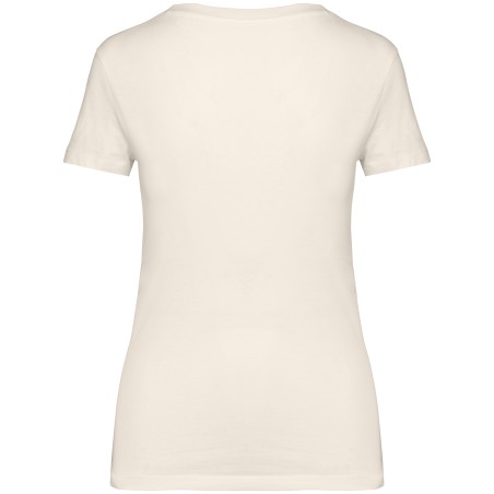 Eco-friendly ladies’ V-neck t-shirt