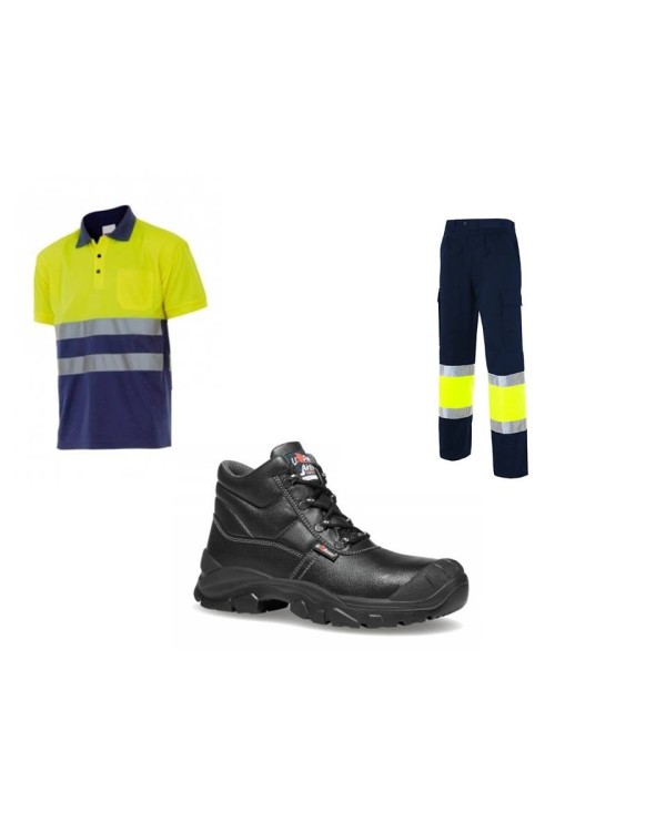 PACK UNIFORME SANITARIO ALTA VISIBILIDAD