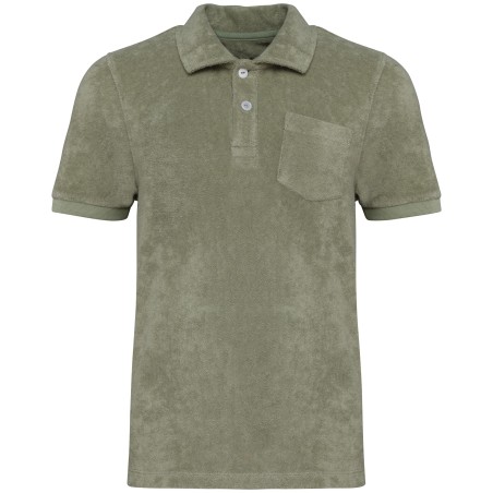 Eco-friendly boys’ Terry Towel polo shirt