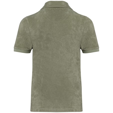 Eco-friendly boys’ Terry Towel polo shirt