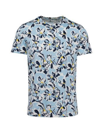 Eco-friendly men’s tropical print t-shirt 2