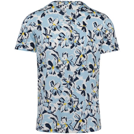 Camiseta ecorresponsable con estampado tropical hombre