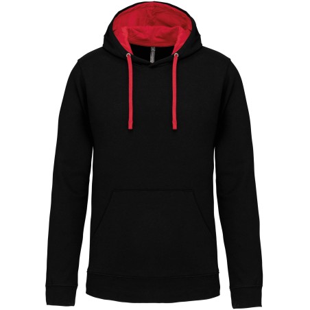 SUDADERA DE TRABAJO COMBINADA CON CAPUCHA