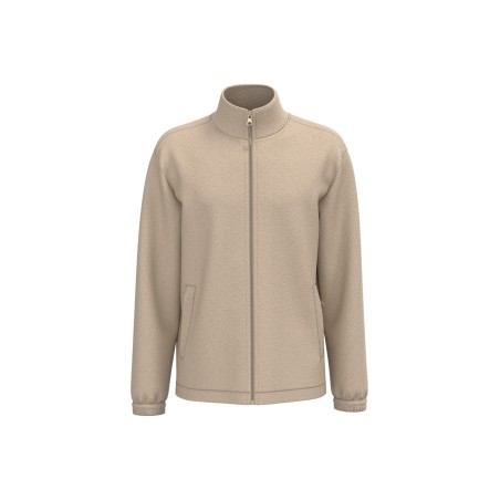 Chaqueta polar ajustable con puños elásticos