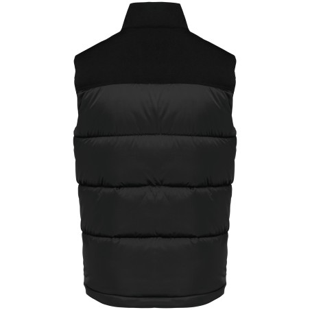 Unisex bi-tone padded bodywarmer