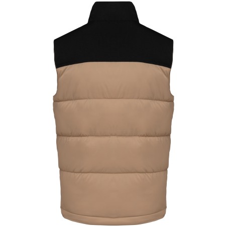 Unisex bi-tone padded bodywarmer