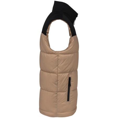 Unisex bi-tone padded bodywarmer
