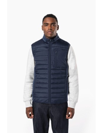Men\\\'s bi-material bodywarmer