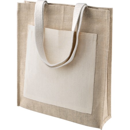 Jute shopper bag