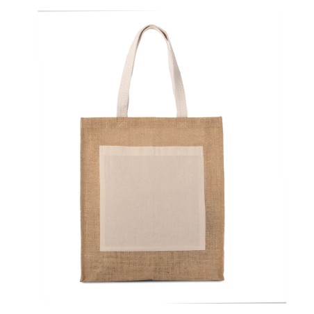 Jute shopper bag