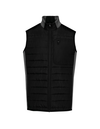 Men\\\'s bi-material bodywarmer 2
