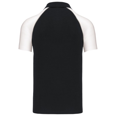 Polo baseball manga corta